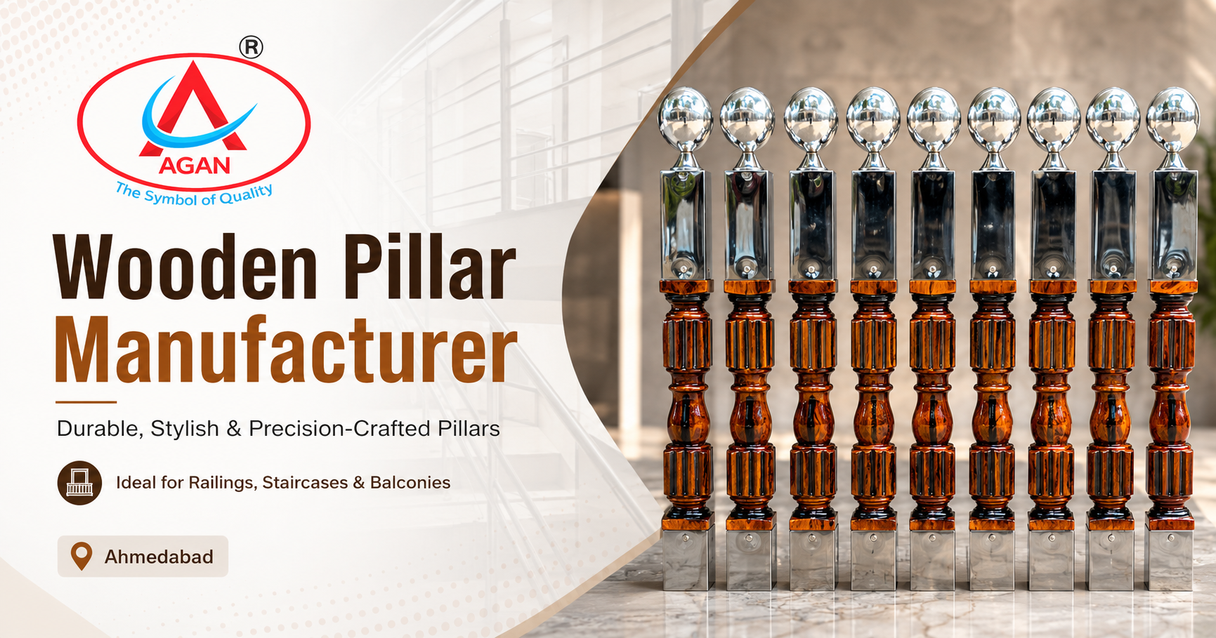Wooden Pillar Manufacturer