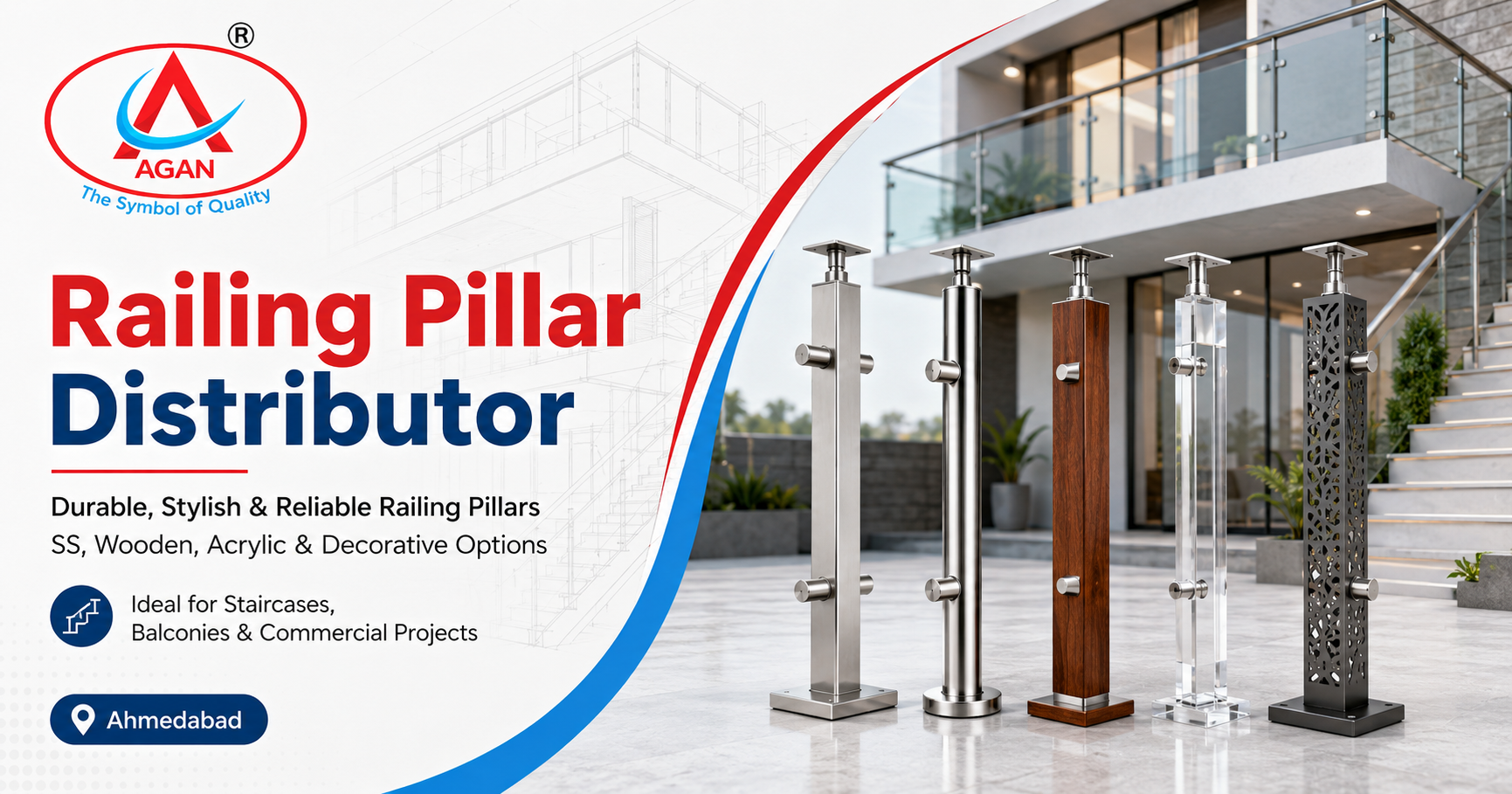 Railing Pillar Distributor