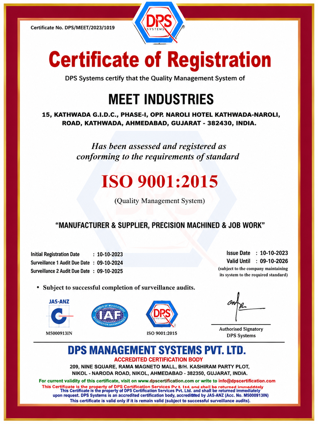 Quality and Awards