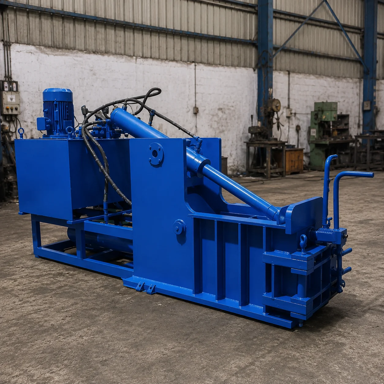 Triple Action Baling Press Machine