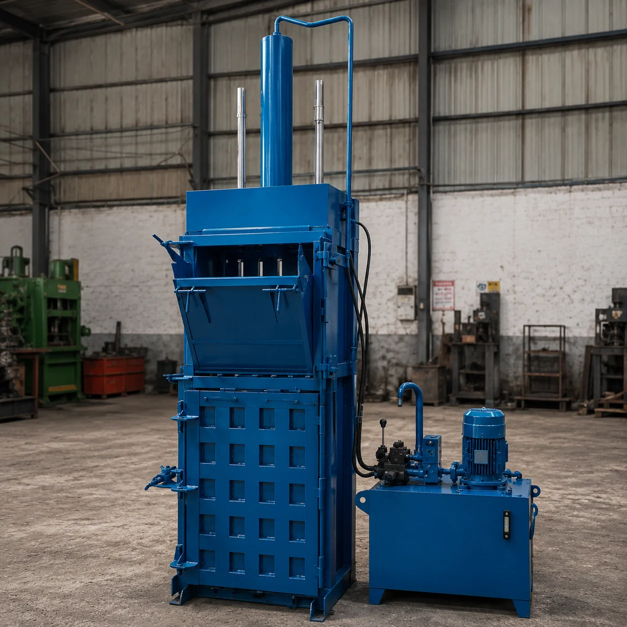 Vertical Baling Press Machine