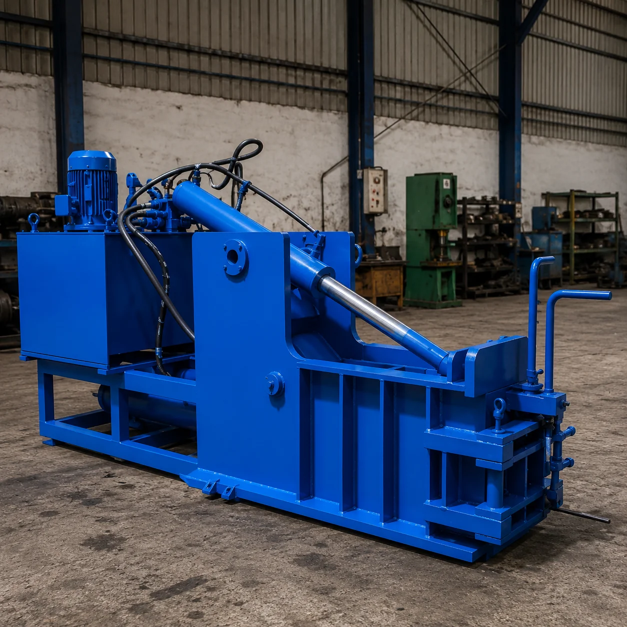 Double Cylinder Baling Press Machine
