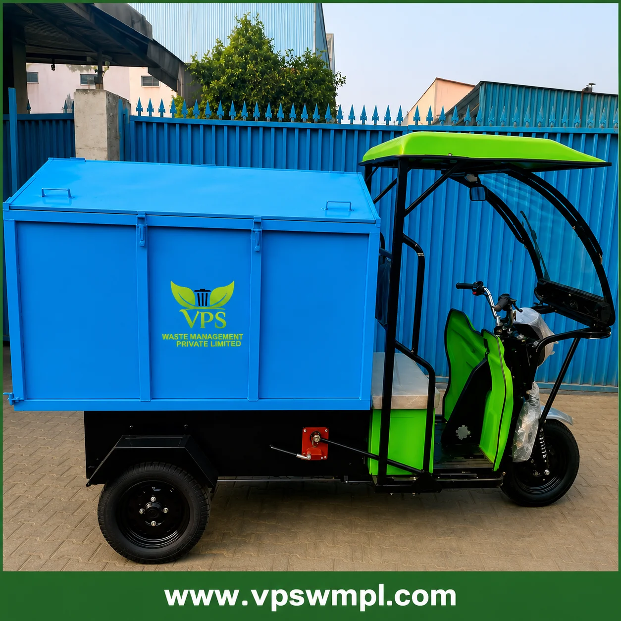 ELECTRIC GARBAGE RIKSHAW