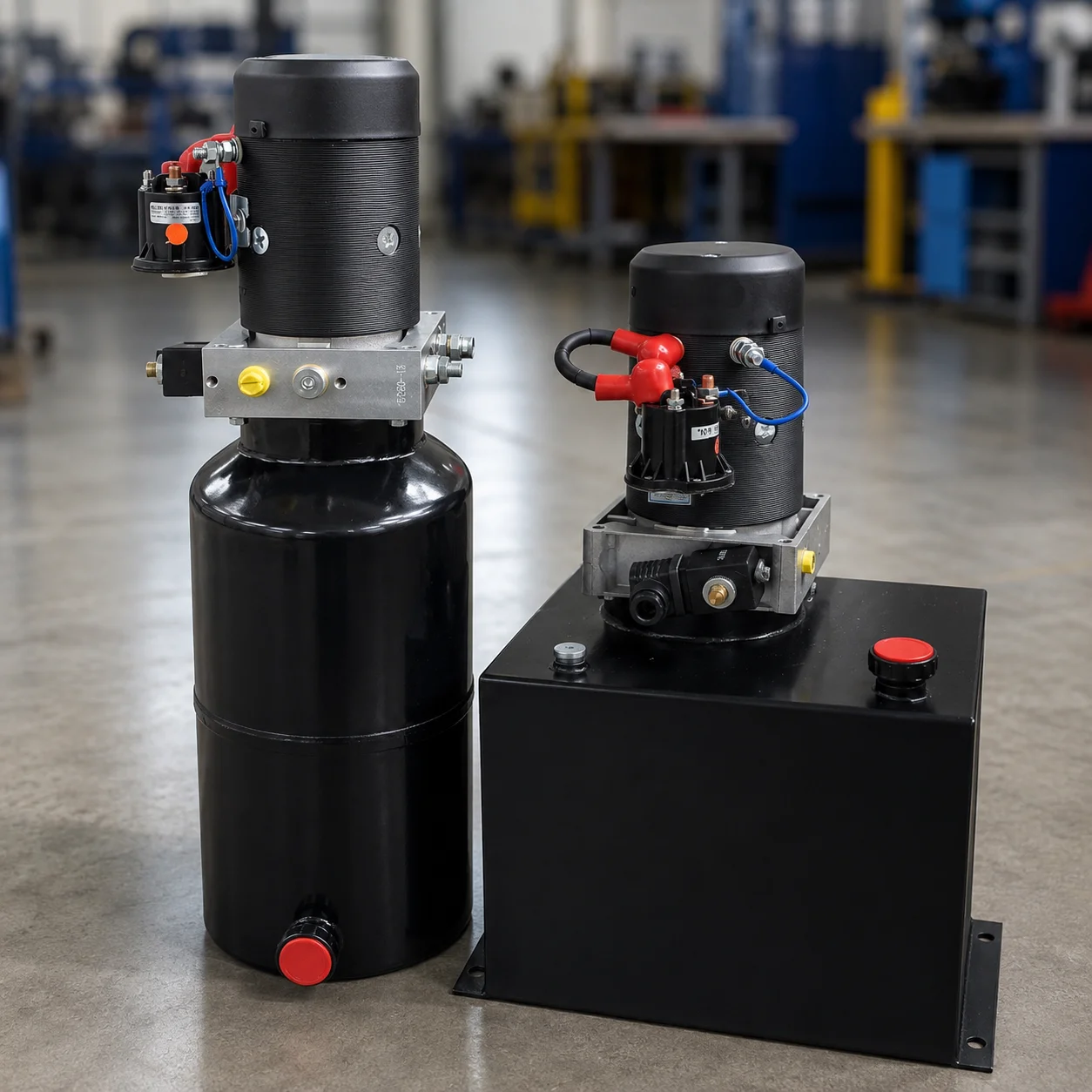 12V DC Semi Electric Hydraulic Power Pack
