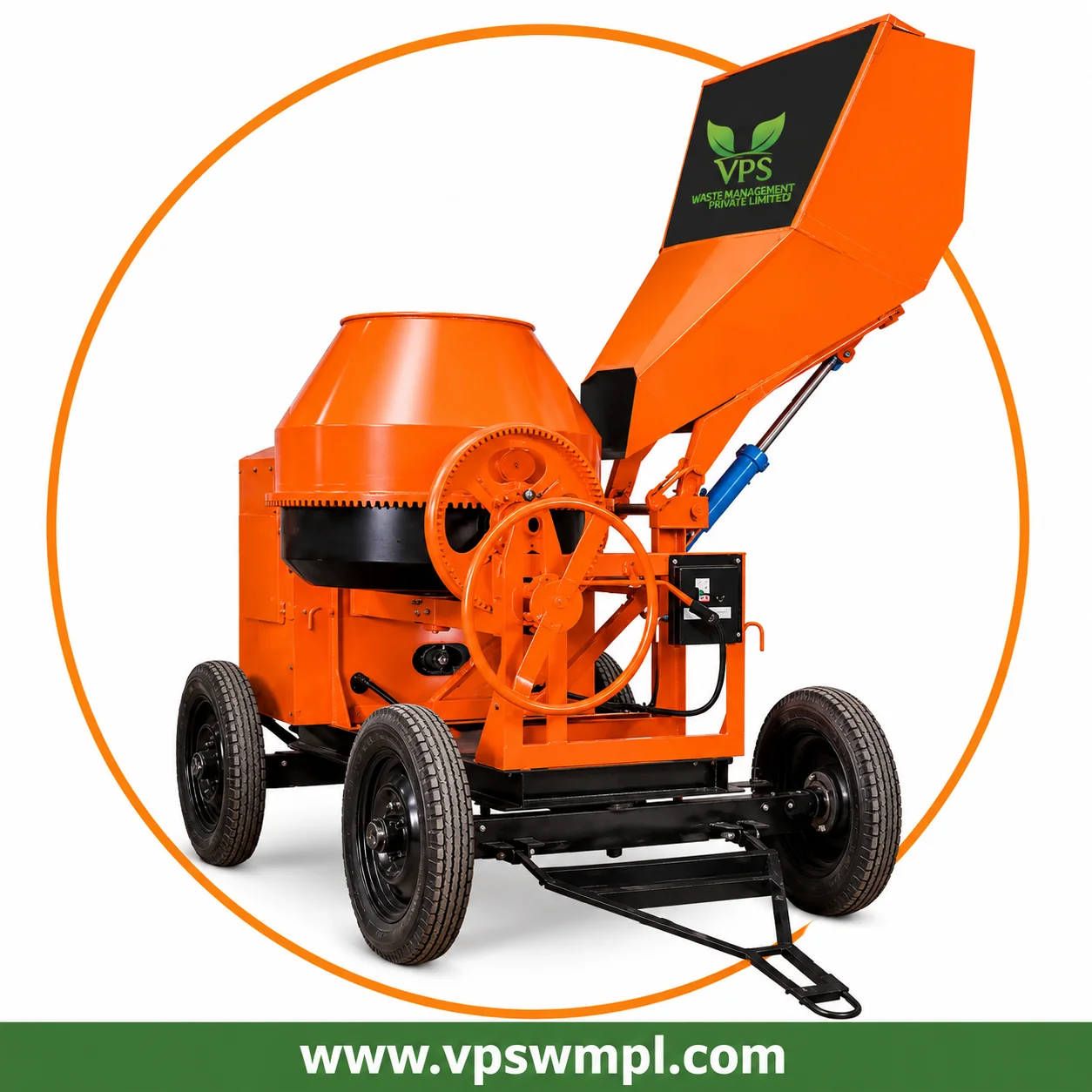 HYDRAULIC HOPPER CONCRETE MIXER