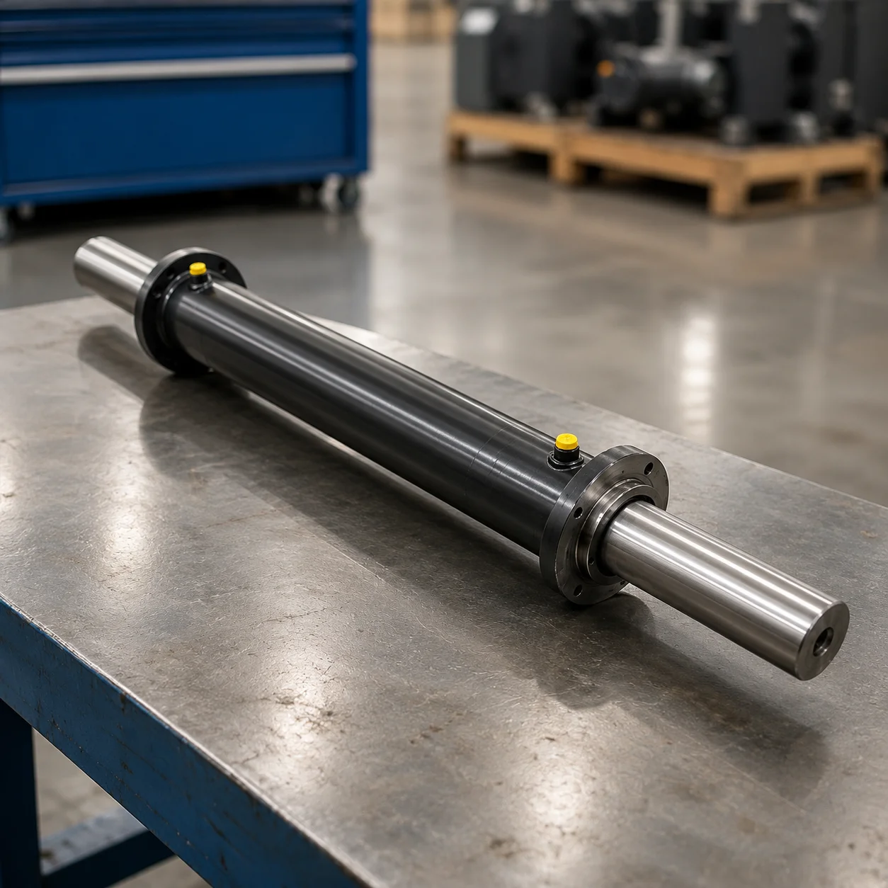 Double Ended Hydraulic Cylinder