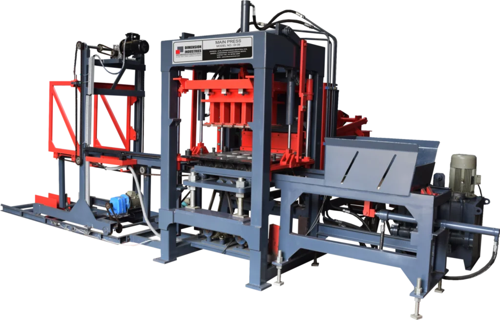 AUTOMATIC PAVING BLOCK MAKING MACHINE DI 08
