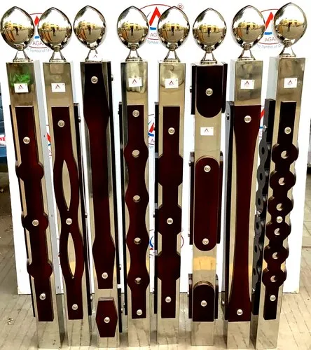 80 X 80 Square Wooden Patti Master Pillar