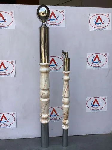 Wooden Marble Master Pillar