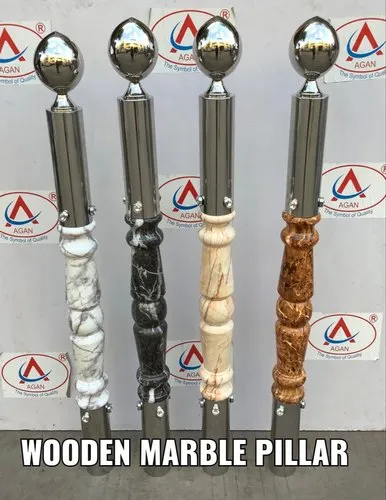 Round Wooden Master Pillar