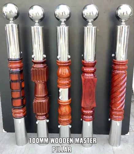 Round Wooden Master Piilar