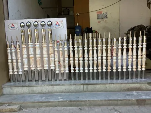 Wooden Marble Master Pillar