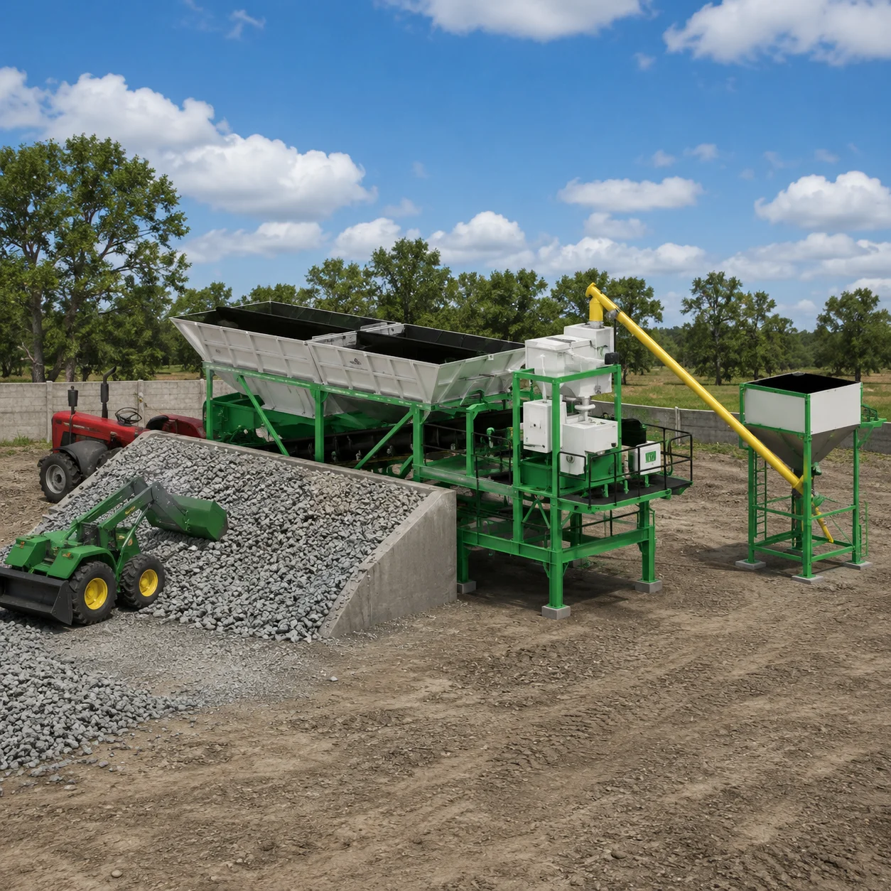 MINI CONCRETE BATCH PLANT