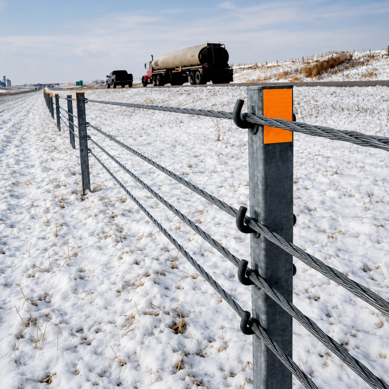 Crash Rated Cable Barrier